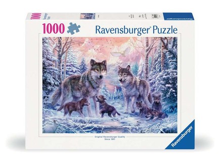 [12000647] Puzzle 1000 p - Loups arctiques