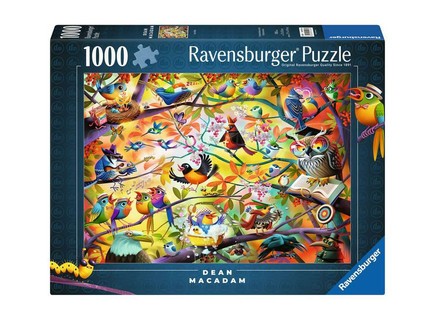 Puzzle 1000 p – Les oiseaux affairés / Dean MacAdam
