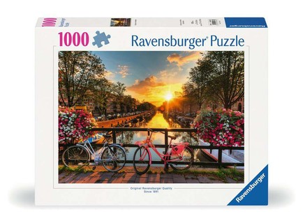[12000662] Puzzle 1000 p - Vélos à Amsterdam