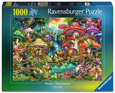 [12001258] Puzzle 1000 p - Le village de champignons / Aimee Stewart