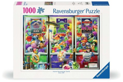 [12001482] Puzzle 1000 p - Animaux, aliens et ninjas