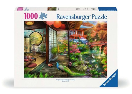 [12000635] Puzzle 1000 p - L'heure du thé au jardin japonais