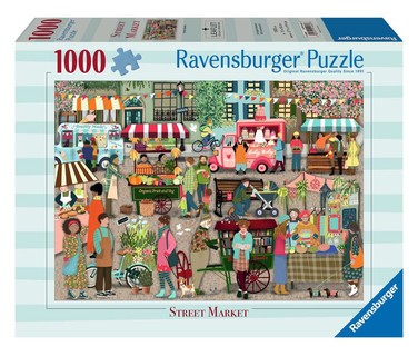 [12001260] Puzzle 1000 p - Marché de rue