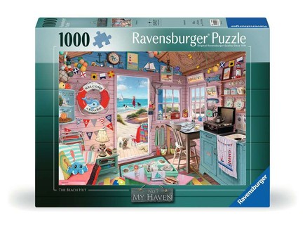 [12000032] Puzzle 1000 p - Cabanon de la plage