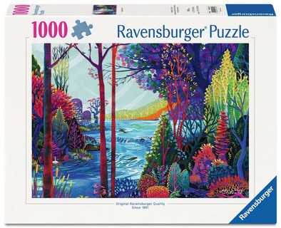 [12001851] Puzzle 1000 p - Forêt indigo