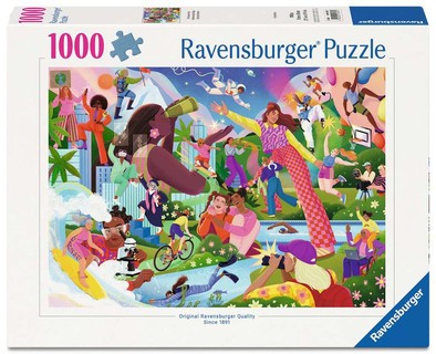 [12001826] Puzzle 1000 p - L'élan des femmes