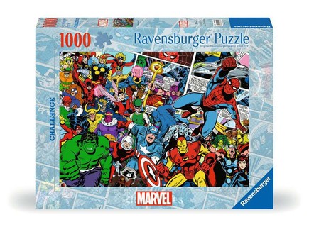 [12000510] Puzzle 1000 p - Marvel (Challenge Puzzle)