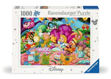 [12000109] Puzzle 1000 p - Alice au pays des merveilles (Collection Disney)
