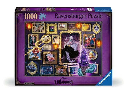 [12000039] Puzzle 1000 p - Ursula (Collection Disney Villainous)