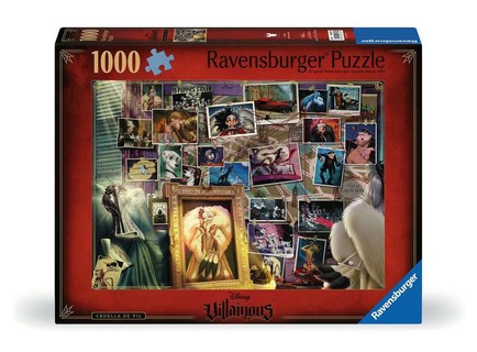 [12000393] Puzzle 1000 p - Cruella d'Enfer (Collection Disney Villainous)