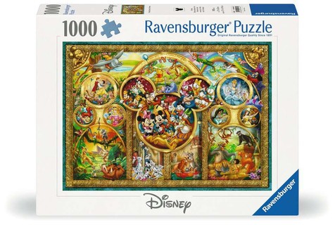 [12000469] Puzzle 1000 p - Les plus beaux thèmes Disney