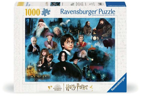 [12000589] Puzzle 1000 p - Le monde magique d'Harry Potter