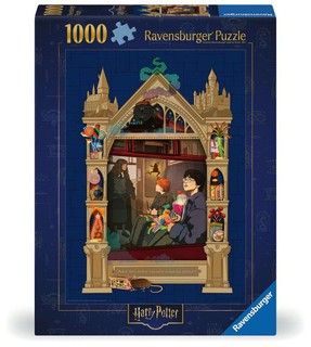 [12000500] Puzzle 1000 p - Harry Potter en route vers Poudlard (Collection Harry Potter MinaLima)