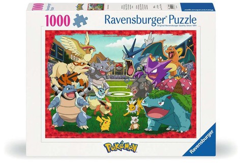 [12000628] Puzzle 1000 p - L'affrontement des Pokémon