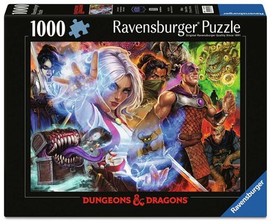 [12001752] Puzzle 1000 p - Quête acceptée / Donjons & Dragons