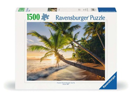 Puzzle 1500 p - Plage secrète
