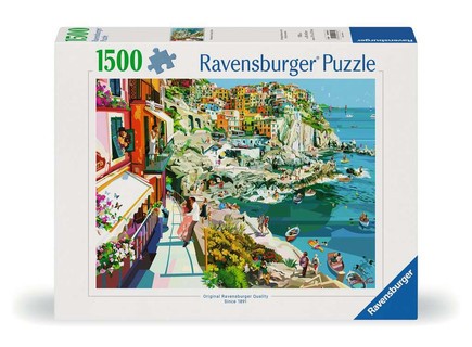 [12000430] Puzzle 1500 p - Romance aux Cinque Terre
