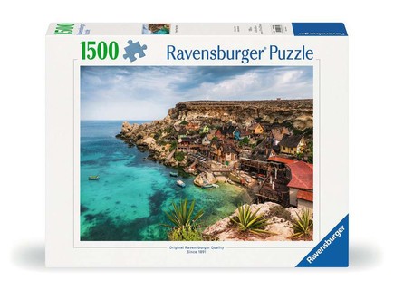 [12000739] Puzzle 1500 p - Popeye Village, Malte