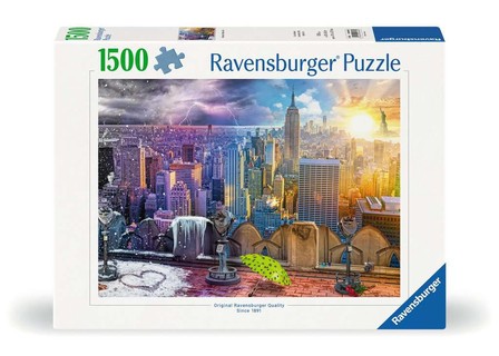 Puzzle 1500 p - Les saisons à New York