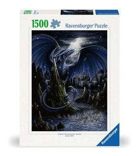 [12000731] Puzzle 1500 p - Le dragon bleu