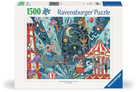 [12000797] Puzzle 1500 p - Bienvenue au cirque