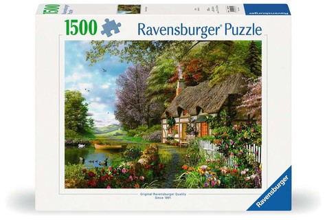 [12000700] Puzzle 1500 p - Cottage de campagne