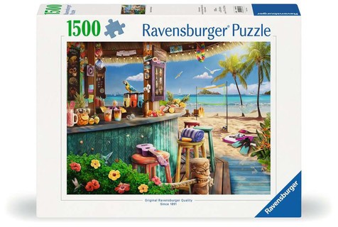Puzzle 1500 p - Le bar du bord de plage
