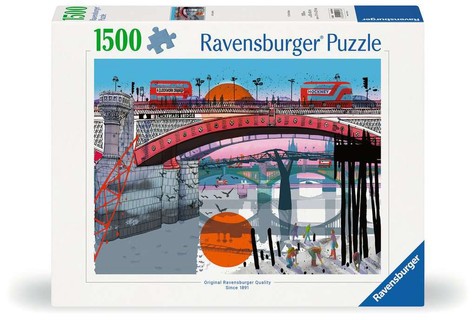 [12000796] Puzzle 1500 p - Bienvenue à Londres