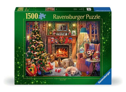 [12000717] Puzzle 1500 p - Le réveillon de Noël