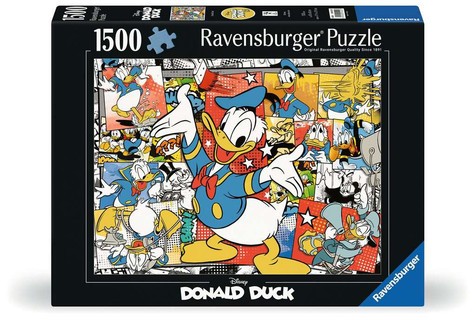 [12001220] Puzzle 1500 p - Donald Duck / Disney
