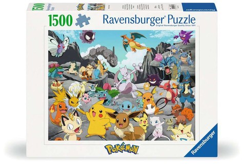 Puzzle 1500 p - Pokémon Classics
