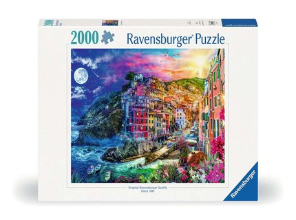 [12000803] Puzzle 2000 p - Cinque Terre colorées