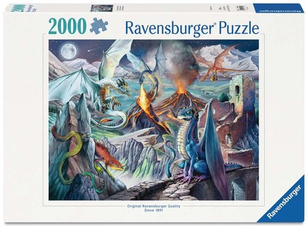 [12001750] Puzzle 2000 p - Les gardiens dragons