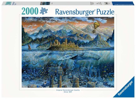 [00016464] Puzzle 2000 p - Sage baleine