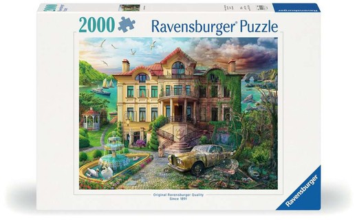 Puzzle 2000 p - Manoir au fil du temps