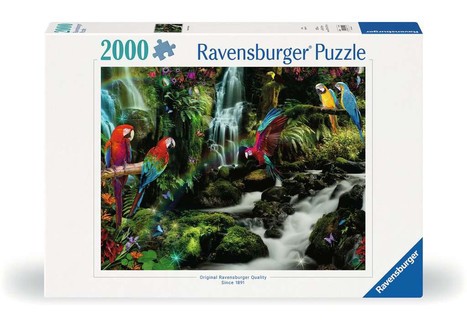 [00017111] Puzzle 2000 p - Le paradis des perroquets