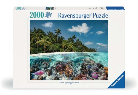 [00017441] Puzzle 2000 p - Une plongée aux Maldives