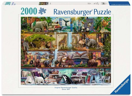 [00016652] Puzzle 2000 p - Magnifique monde animal / Aimee Stewart