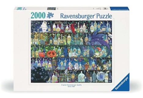 [00016010] Puzzle 2000 p - L'étagère à potions / Zoe Sandler