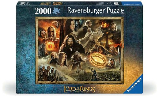 [00017294] Puzzle 2000 p - Les Deux Tours / Le Seigneur des anneaux