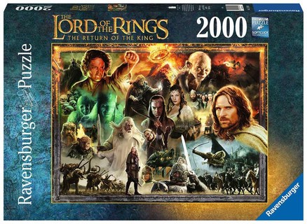[00017293] Puzzle 2000 p - Le Retour du roi / Le Seigneur des anneaux