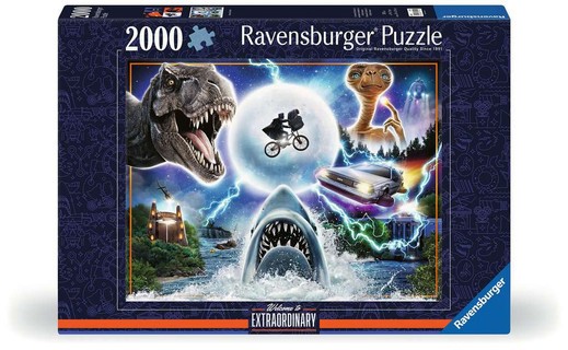 [00017152] Puzzle 2000 p - Les films cultes d'Universal