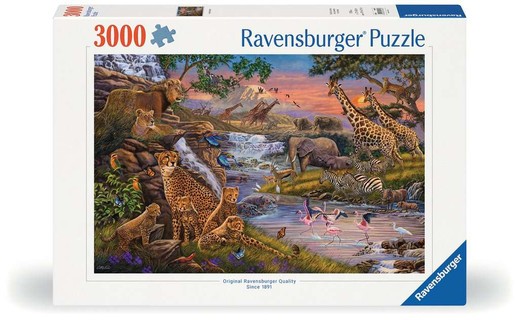 [00016465] Puzzle 3000 p - Le règne animal