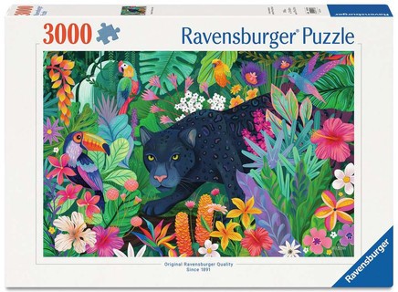 [12001748] Puzzle 3000 p - Panthère dans la jungle