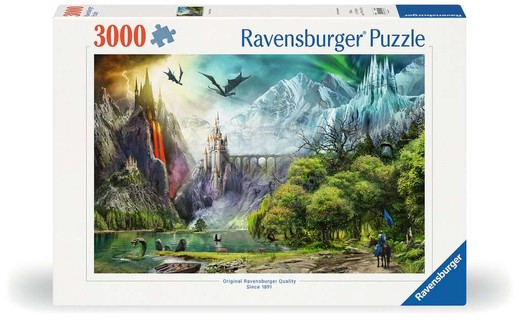 [00016462] Puzzle 3000 p - Règne des dragons