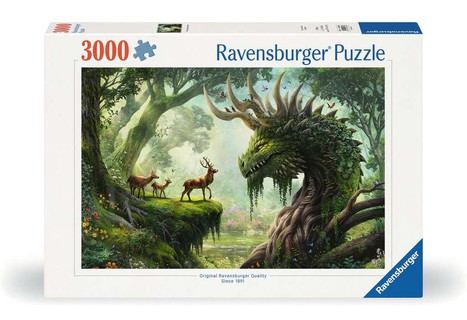 [12000808] Puzzle 3000 p - Le réveil du dragon de la forêt