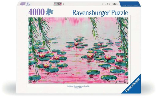 [12001420] Puzzle 4000 p - Les nénuphars roses