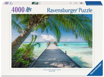 [12001737] Puzzle 4000 p - Plage de rêve aux Maldives