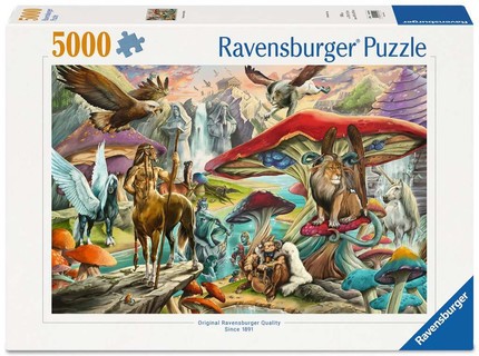 [12001421] Puzzle 5000 p - Les secrets de la forêt