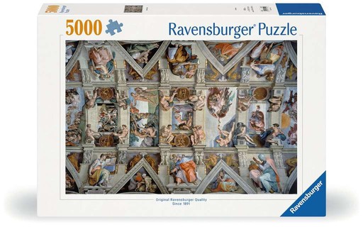 [00017429] Puzzle 5000 p - Chapelle Sixtine